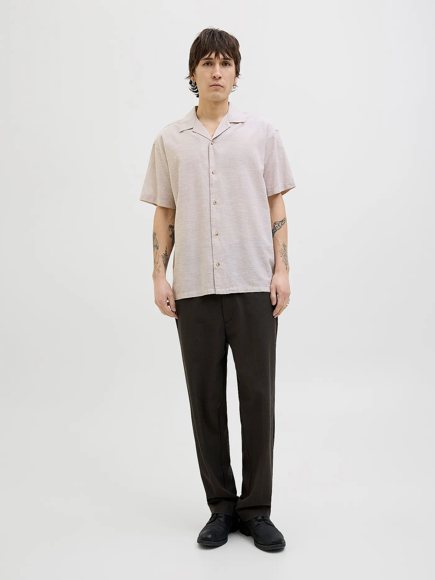 JACK & JONES | Hemd Regular Fit JJESUMMER RESORT | beige